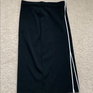 Rag and bone black skirt